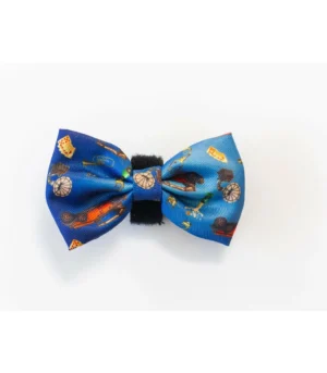Fred & Ginger Blue "Puphibition" Blue Bow Ties